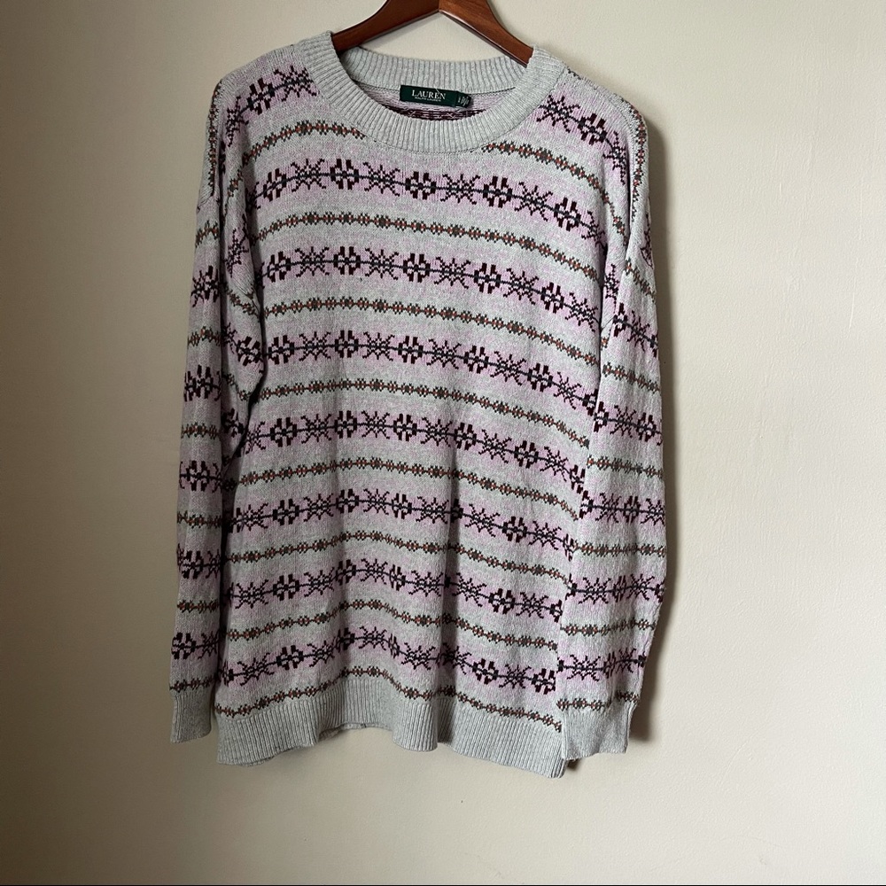 Ralph Lauren Fair Isle Sweater L